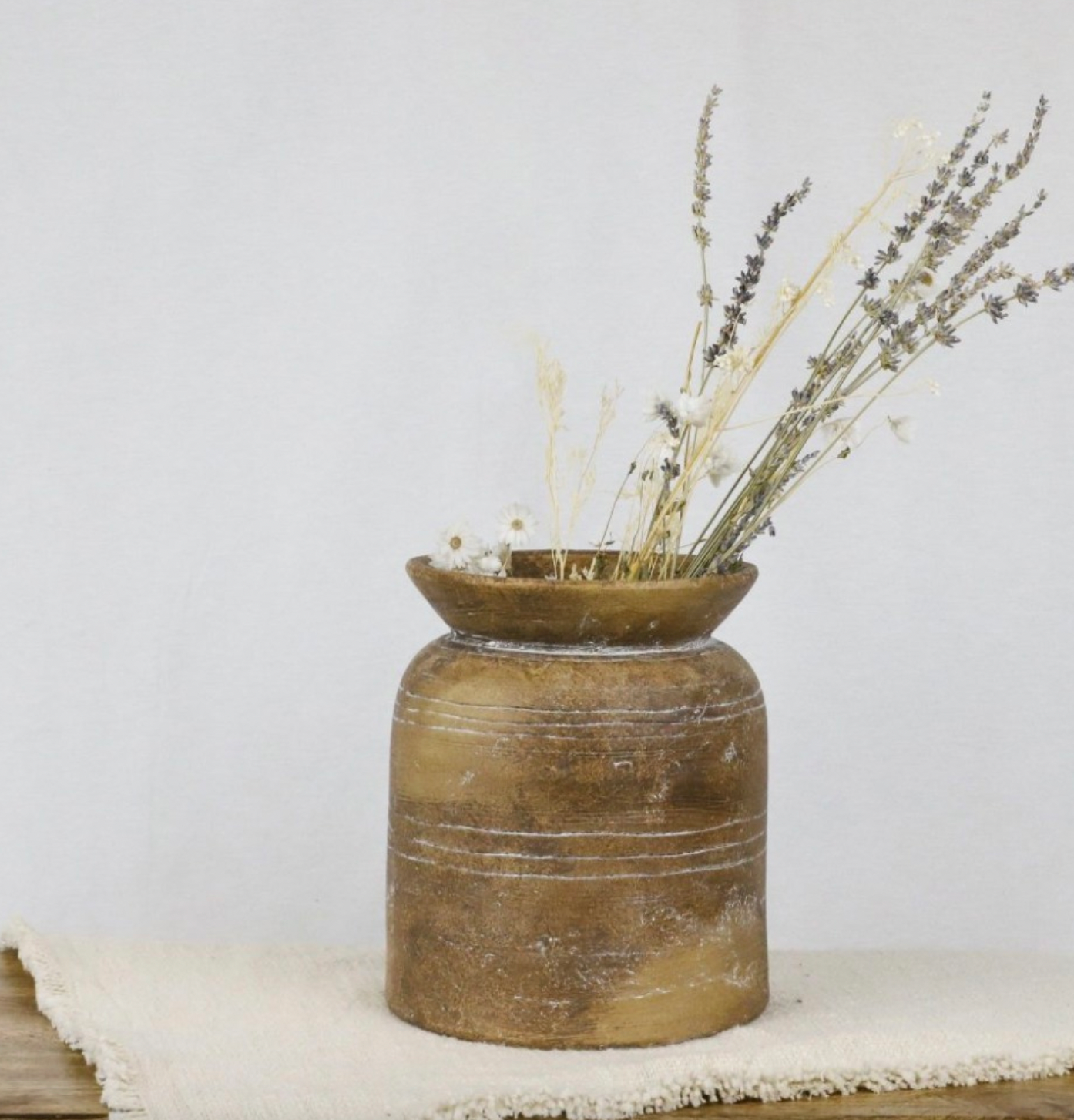 Terra Cotta Line Vase