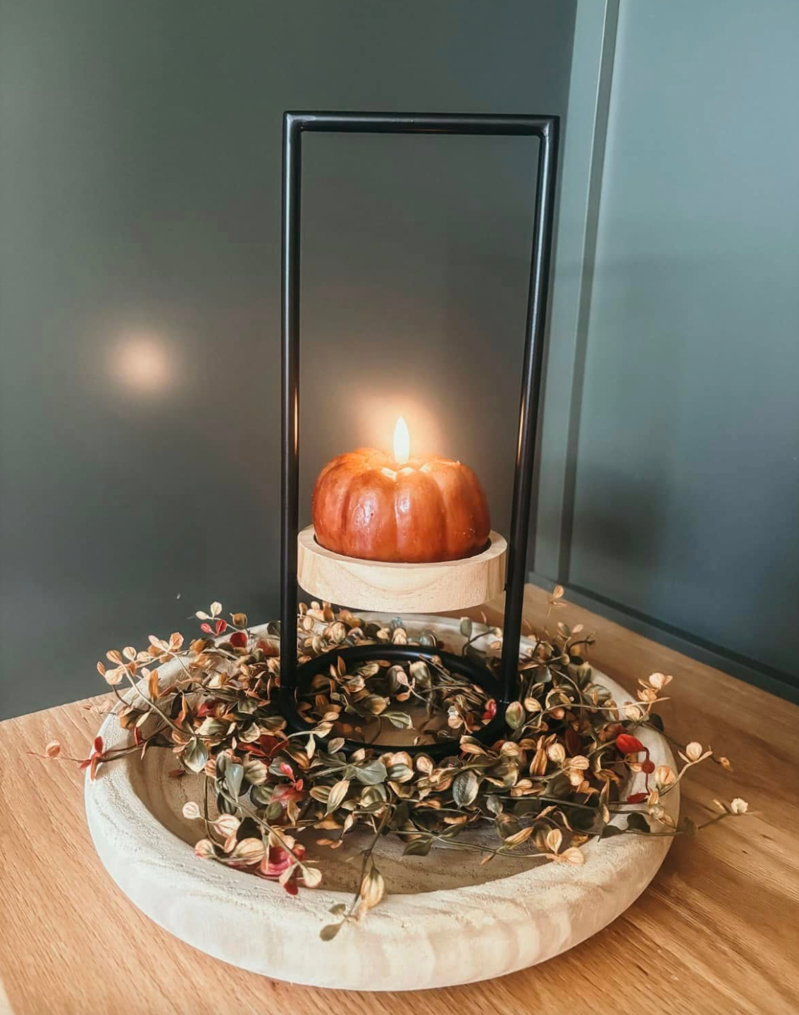 Iron Frame Candle Riser