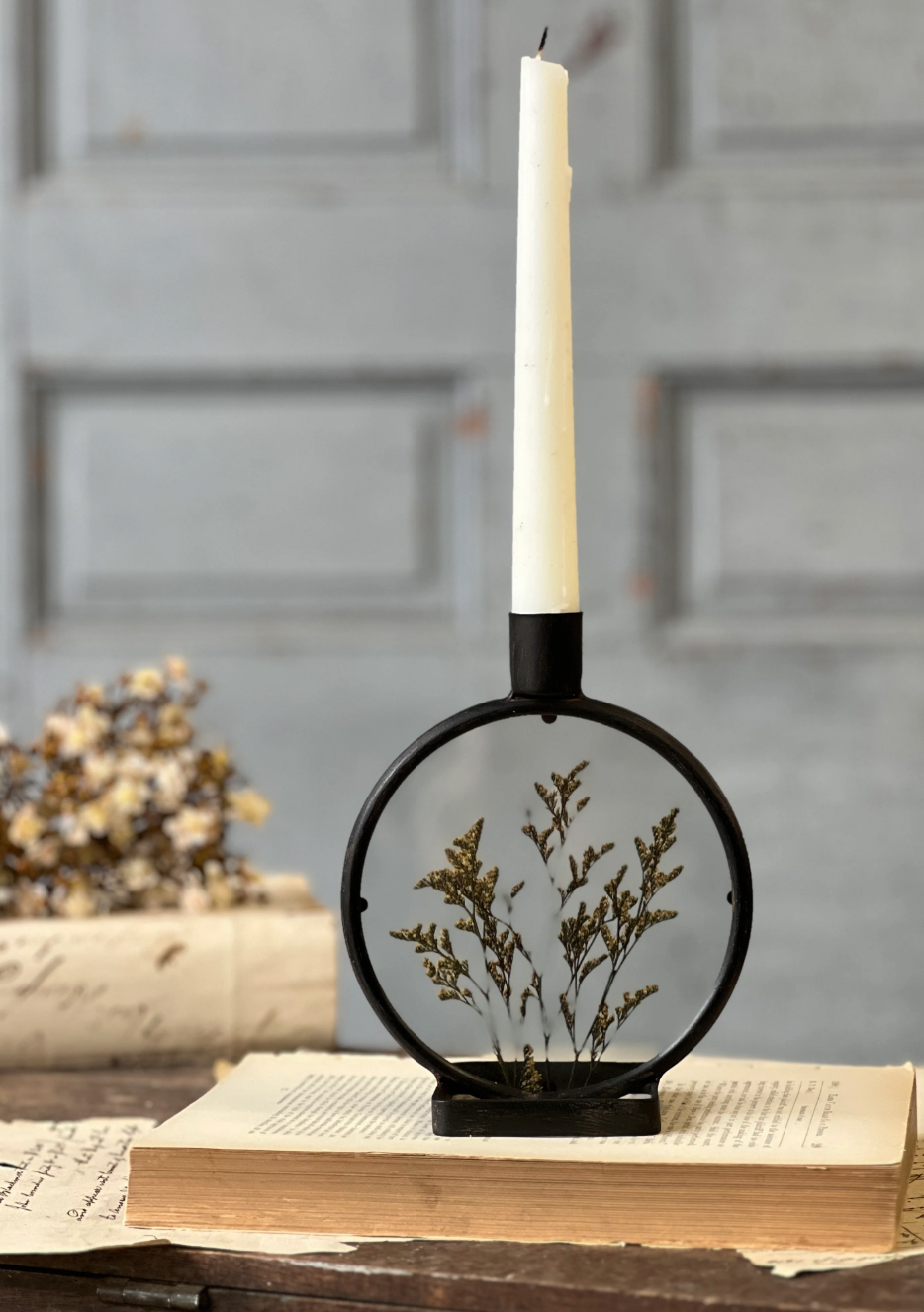 Botanical Candle Holder