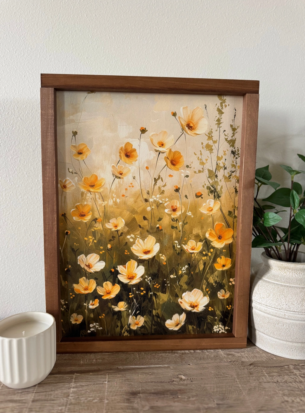 Yellow Summer Vintage | Summer Wall Art