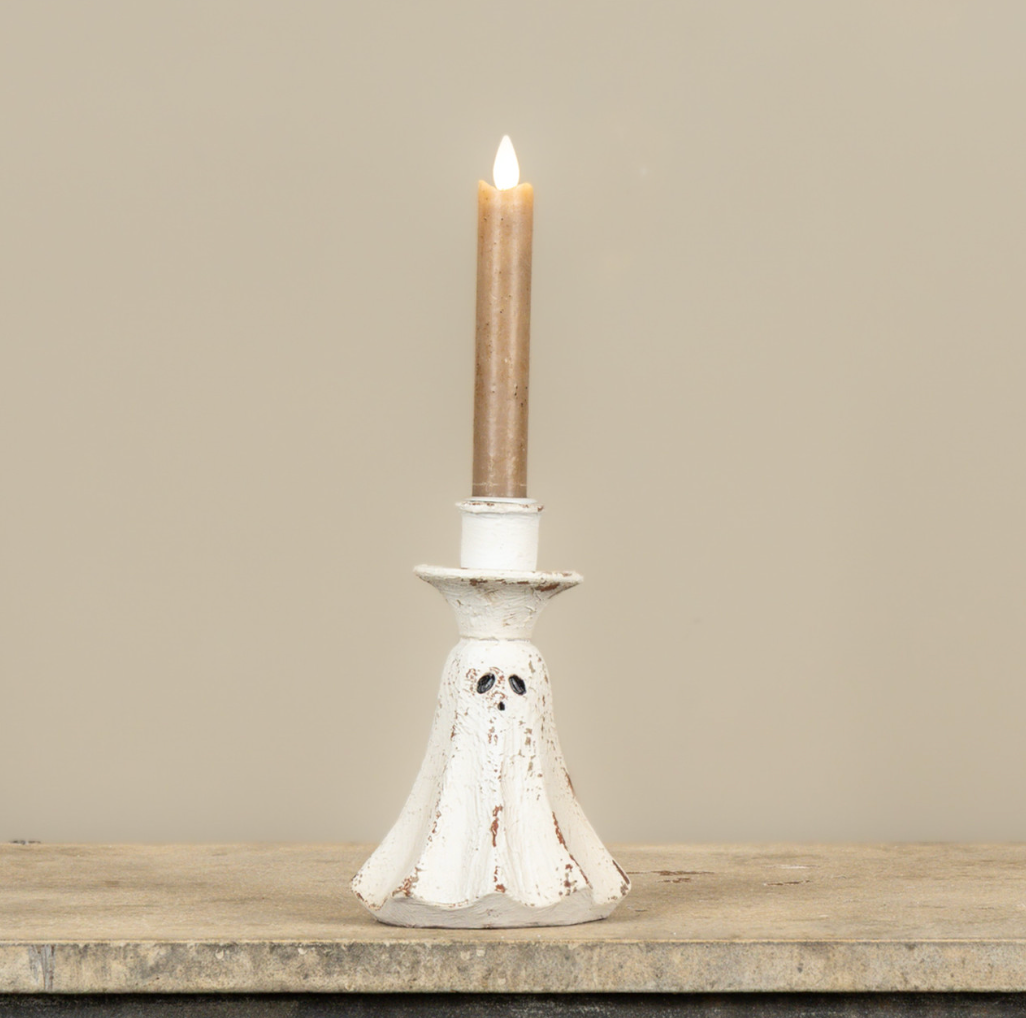 6.5" GHOST TAPER CANDLE HOLDER