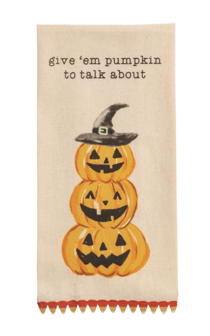 Pumpkins Hallow Printed Towel