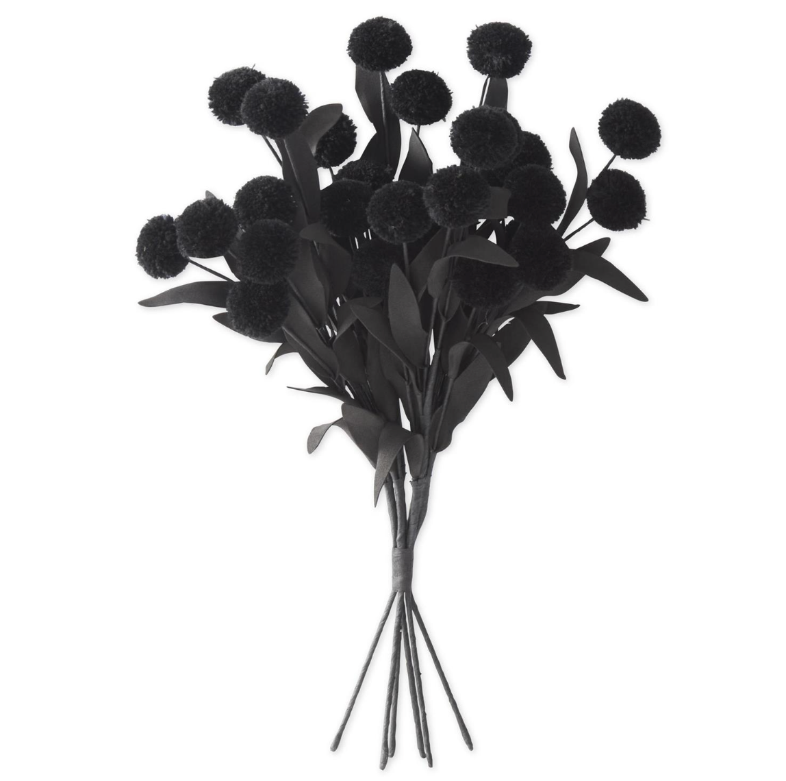 13 Inch Black Pompom Pick