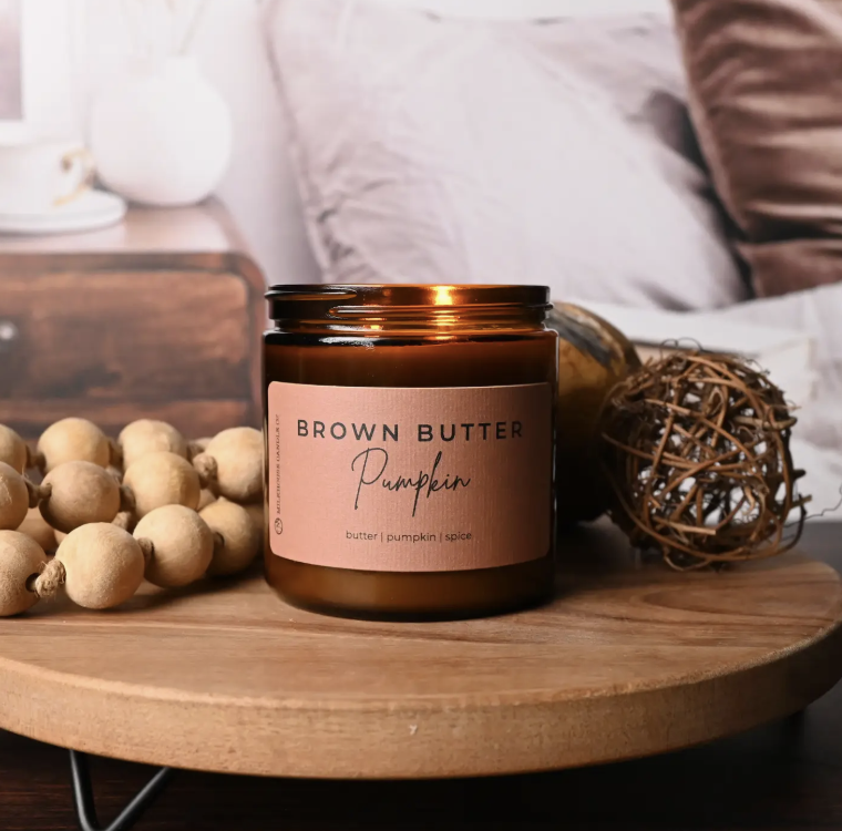 Brown Butter Pumpkin | 12 oz Classic Statement Candle