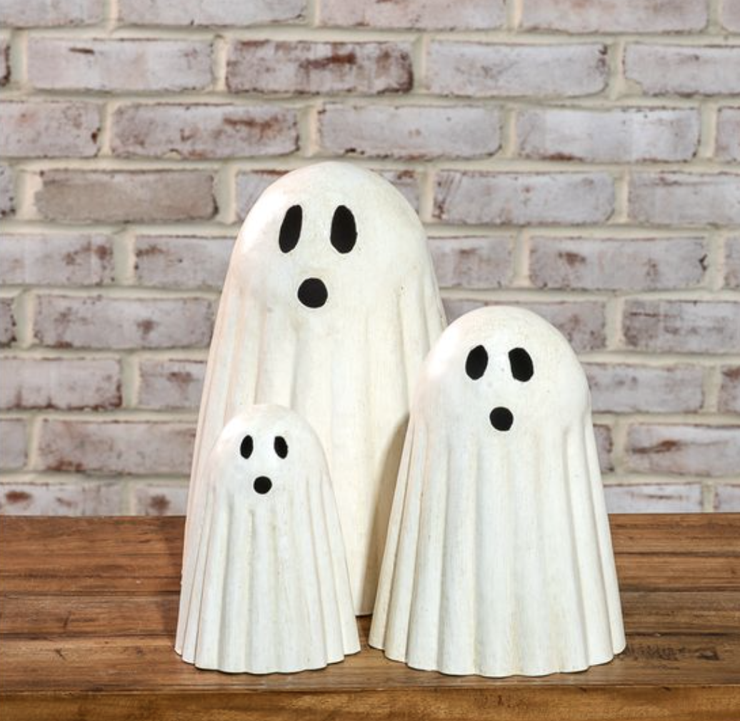 METAL GHOST DECOR