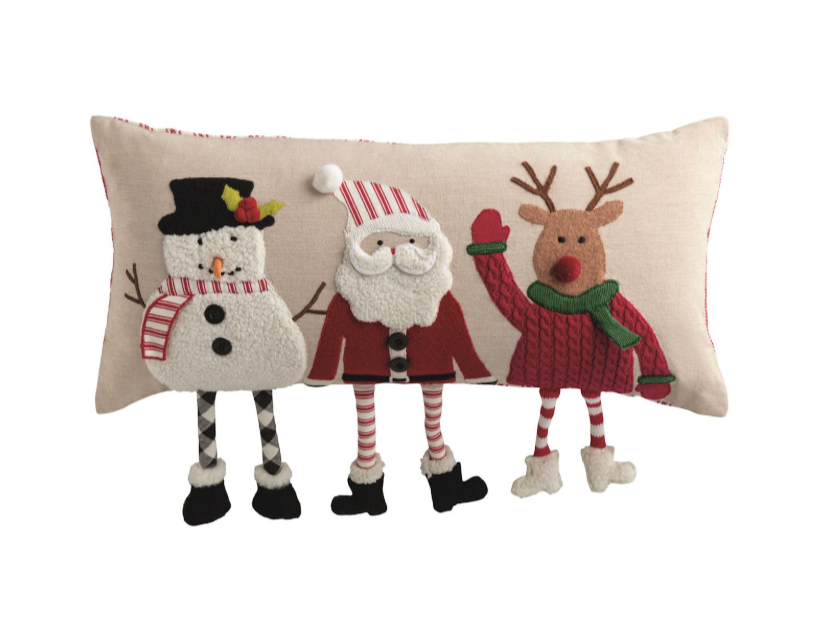 Christmas Dangle Leg Pillow