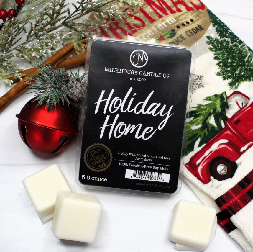 5.5 oz Wax Melts: Holiday Home
