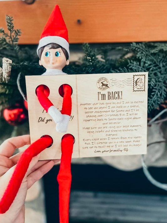 Elf Postcard