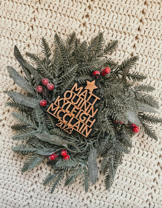 Family Name Ornament