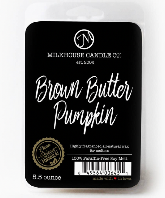 Milkhouse Candle Company Wax Melts - Brown Butter Pumpkin