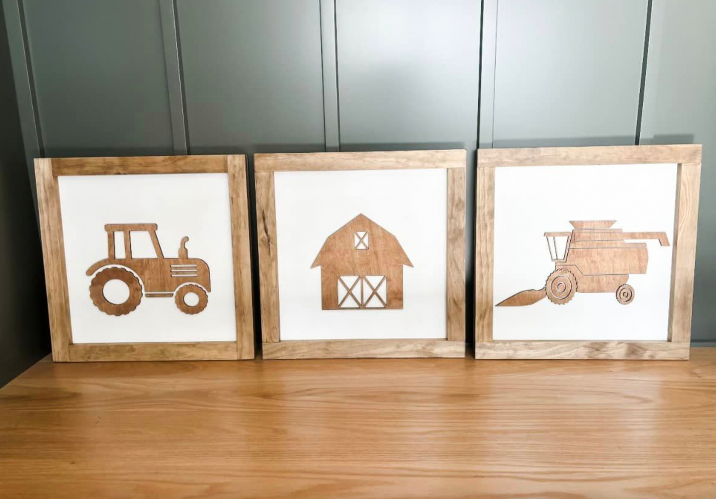 Farm OR construction room decor