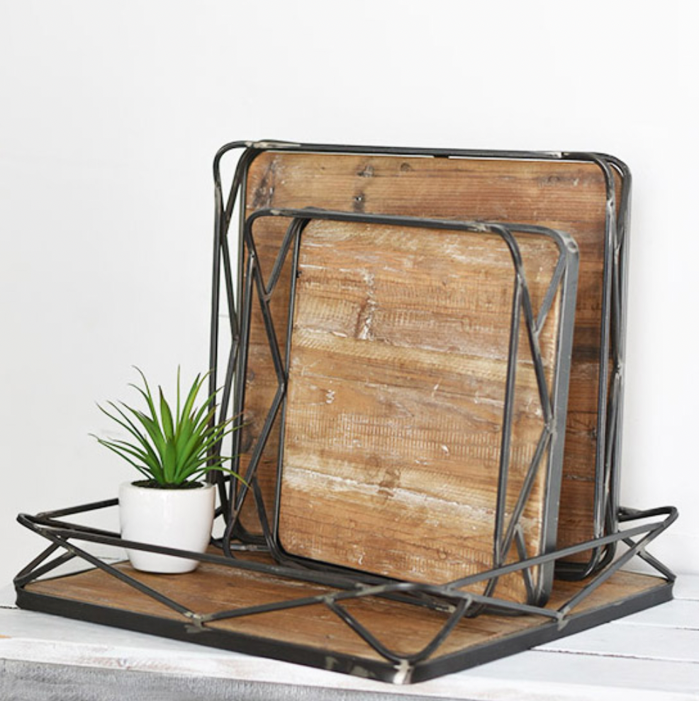 SQUARE MODERN TRAY