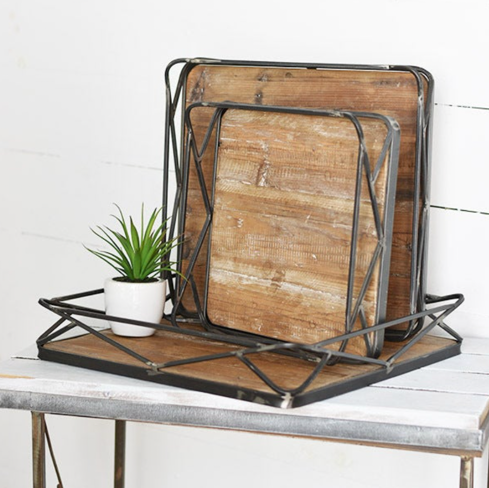 SQUARE MODERN TRAY