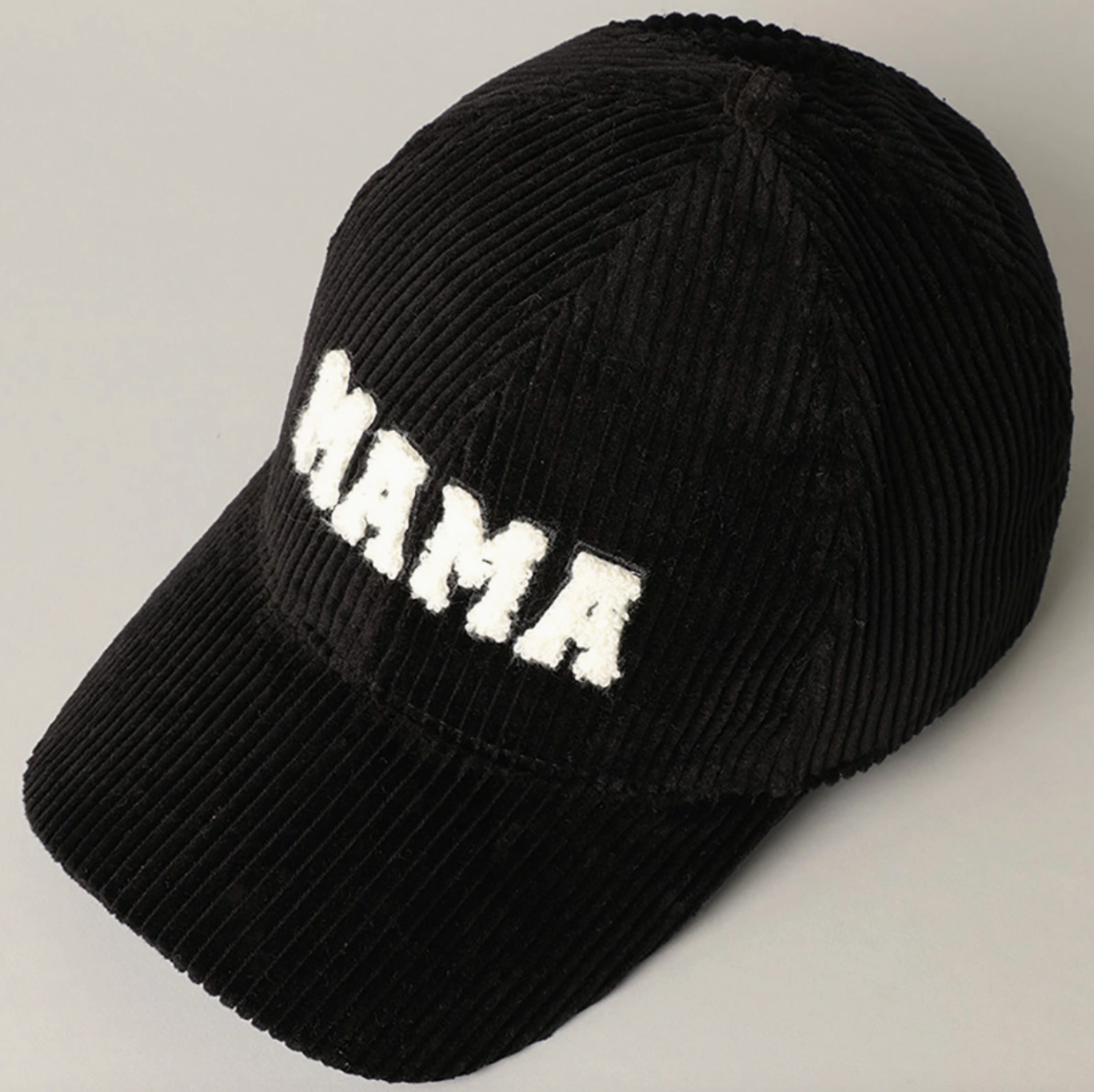 Mama 3D Embroidered Corduroy Baseball Cap