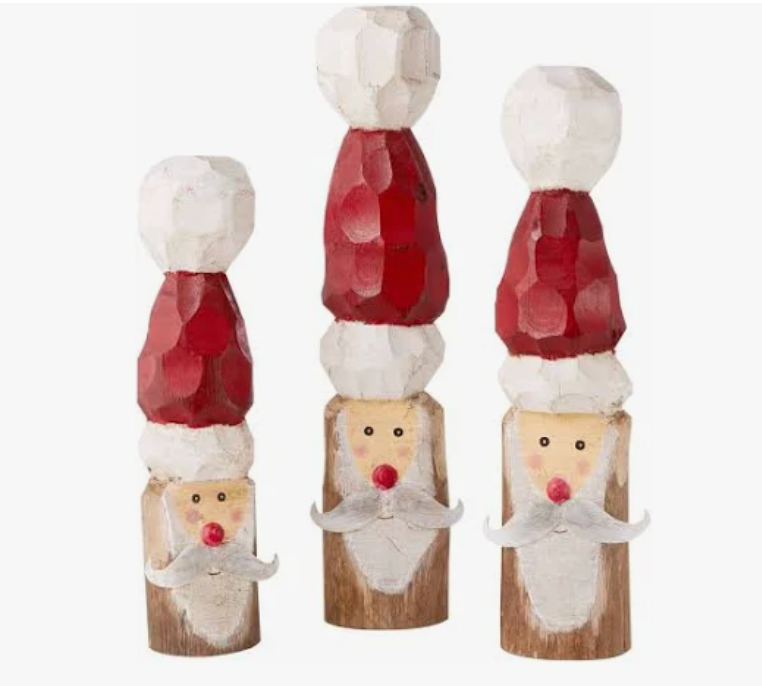 Santa Wood Sitter