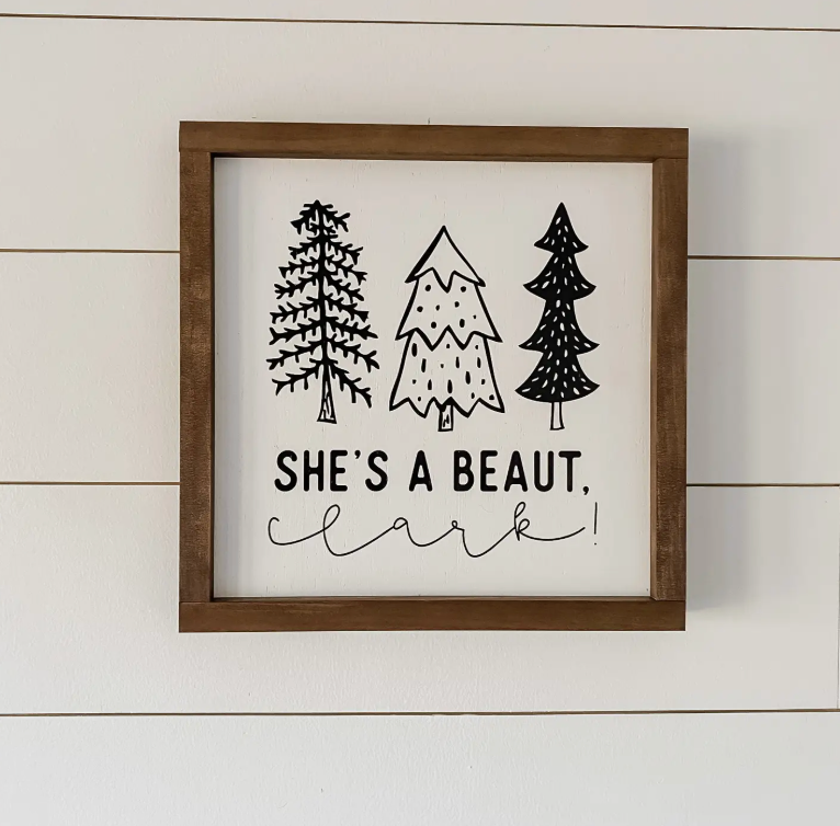 She's A Beaut Clark | Christmas Home Decor