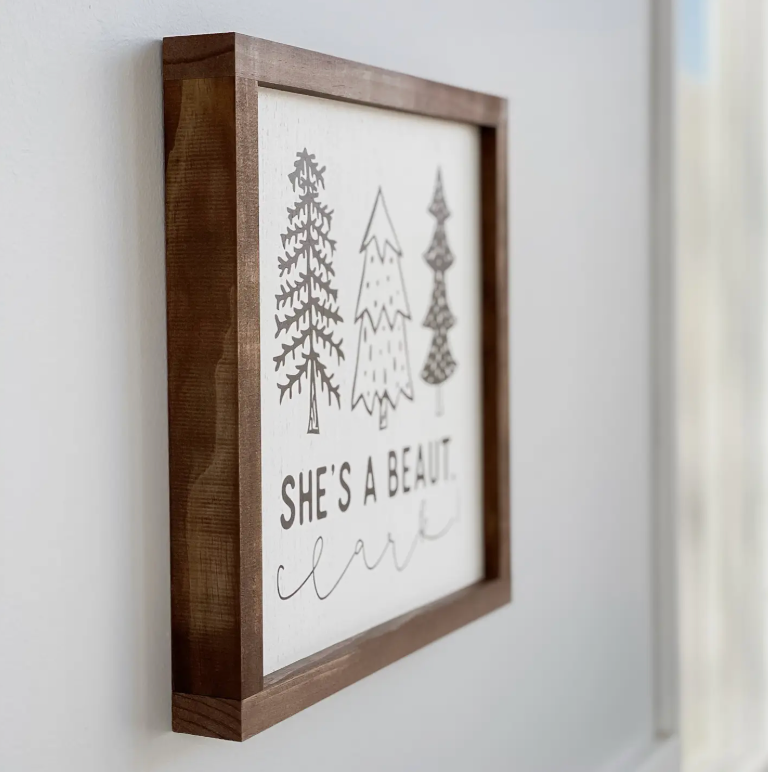 She's A Beaut Clark | Christmas Home Decor