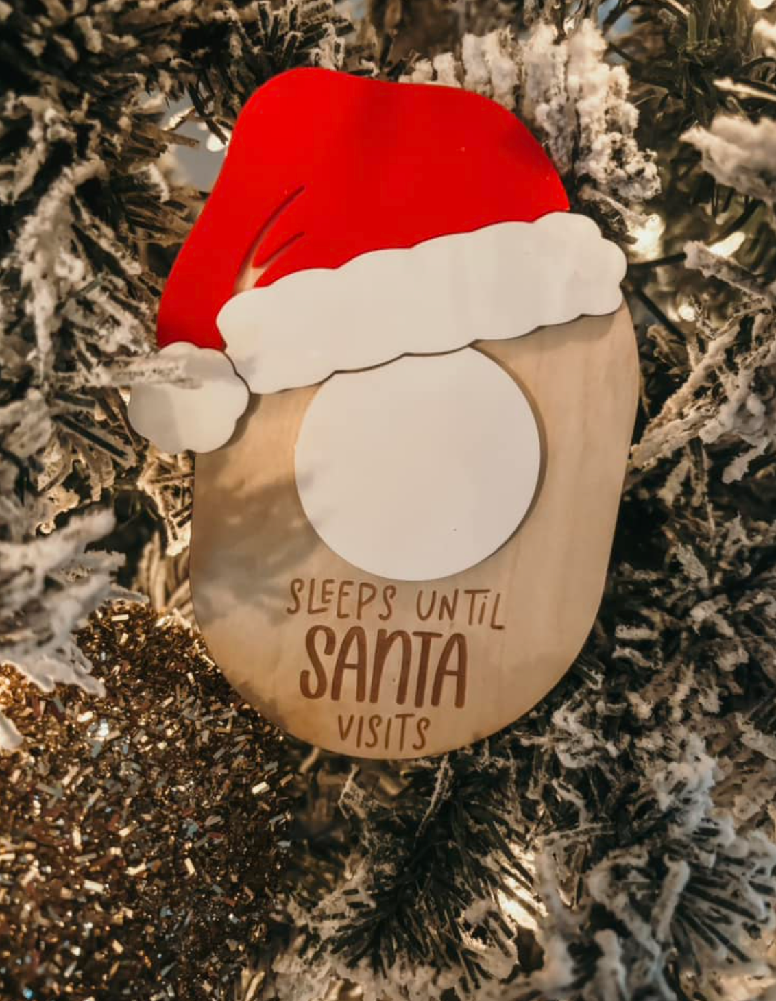 Sleeps until Santa magnet