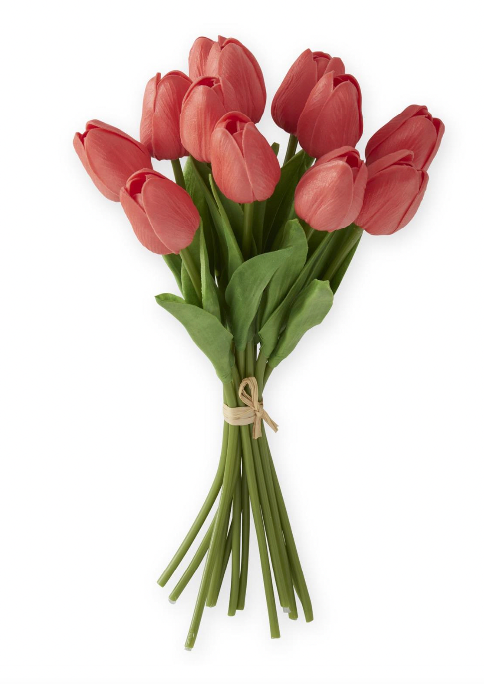 13 Inch Coral Real Touch Mini Tulip Bundle