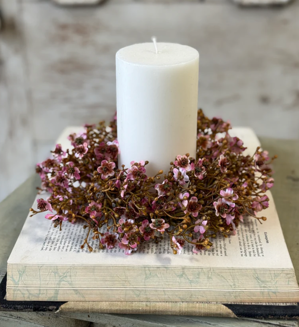Emmeline Candle Ring - Heather