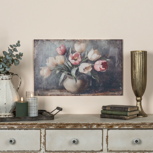 22" TULIP ARRANGEMENT PRINT