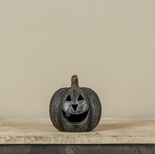 5.5" BLACK BIG MOUTH PUMPKIN
