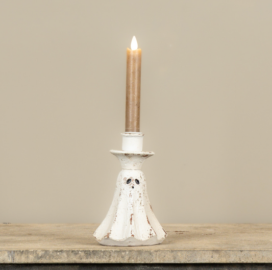 6.5" GHOST TAPER CANDLE HOLDER