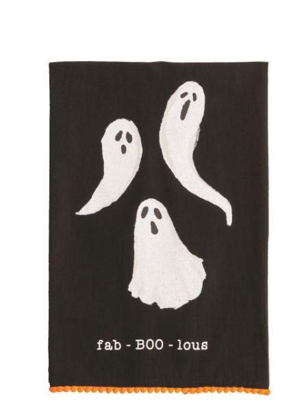 Ghosts Printed Towel