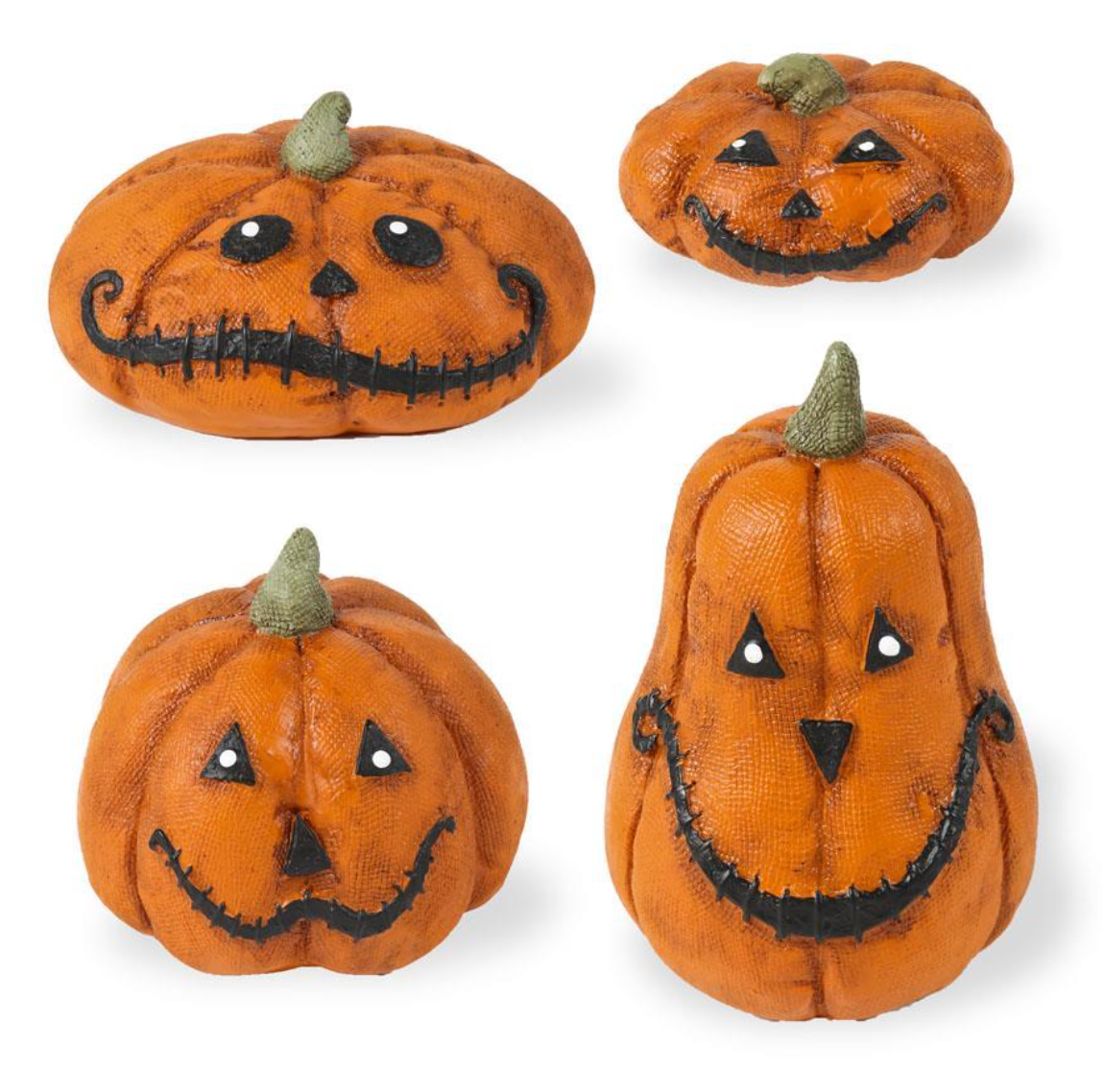 Small Halloween Pumpkins w/Faces