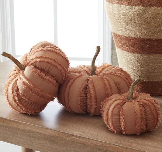 Orange Fringe Pumpkins