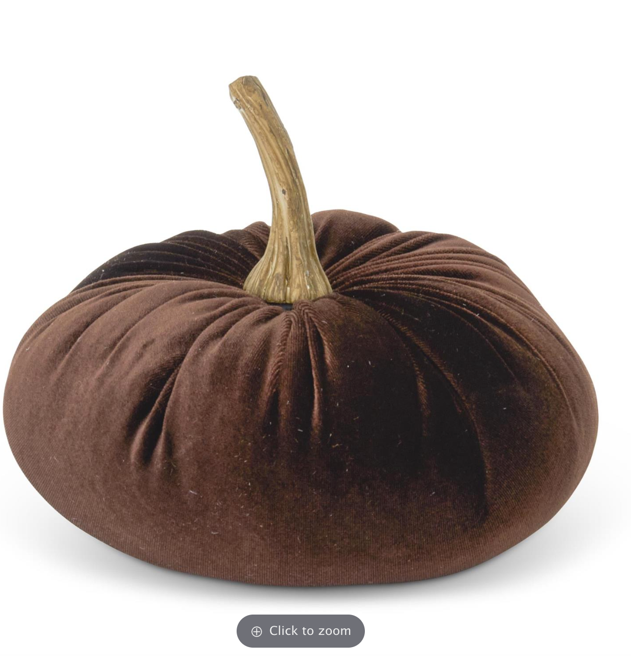 Velvet Stuffed Pumpkins (several colors/sizes)
