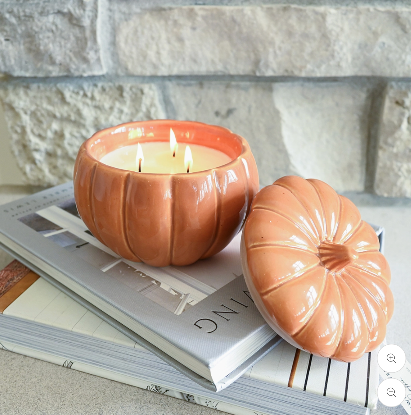 Ceramic Pumpkin 16 oz: Brown Butter Pumpkin