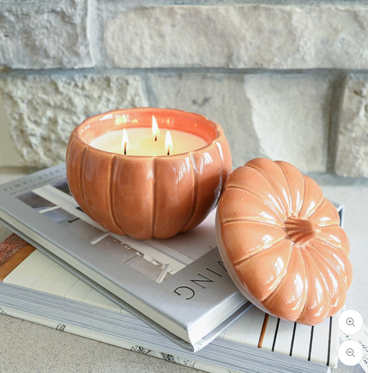 Ceramic Pumpkin 16 oz: Brown Butter Pumpkin