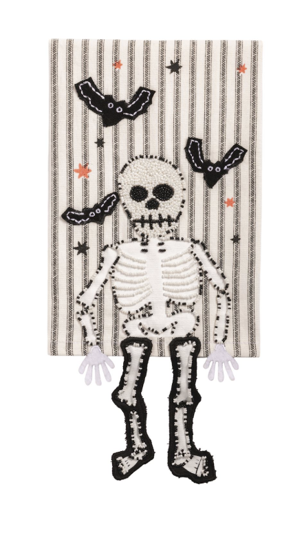 Skeleton Dangle Leg Towel