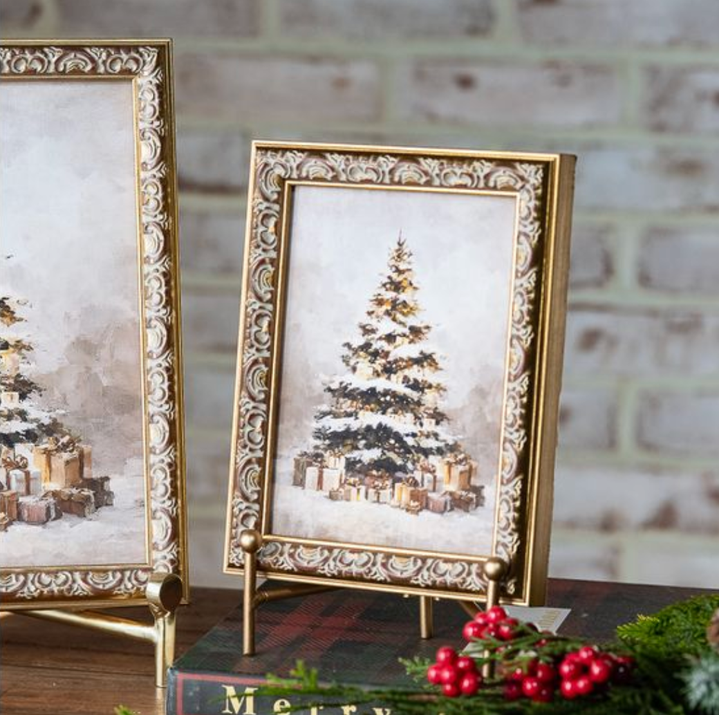 5 X 7 VINTAGE CHRISTMAS TREE FRAME