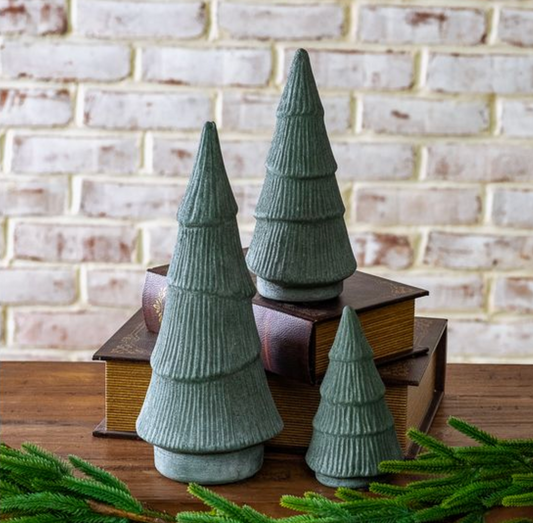 GREEN HOLIDAY CERAMIC TREES