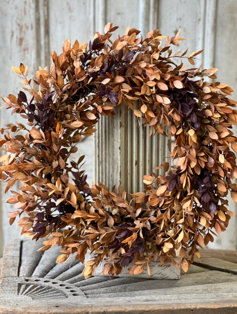 Ombre Woods Wreath - 12 inches