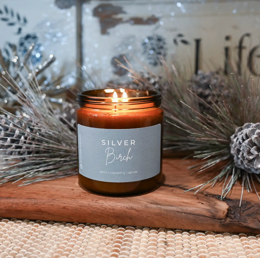 Silver Birch | 12 oz Classic Statement Candle