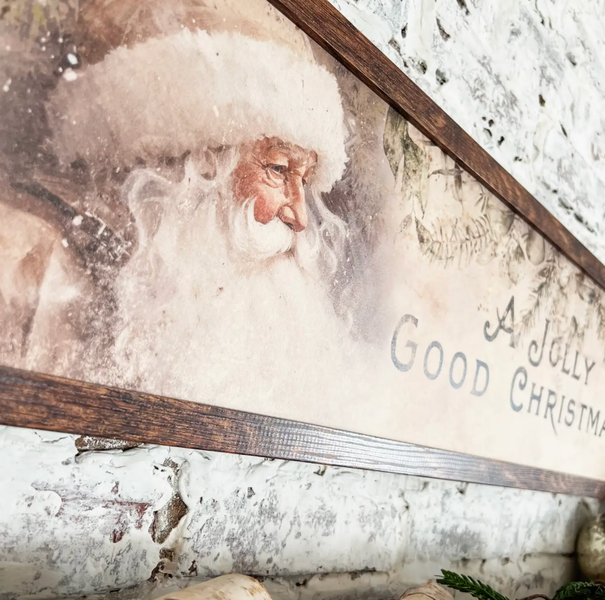 A Jolly Good Christmas Wood Sign