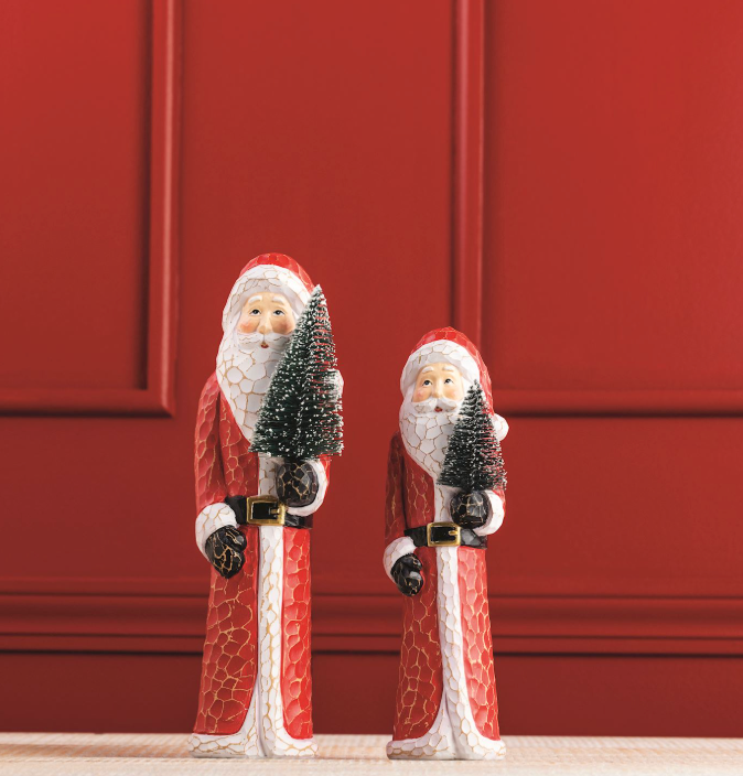 Carved Santa