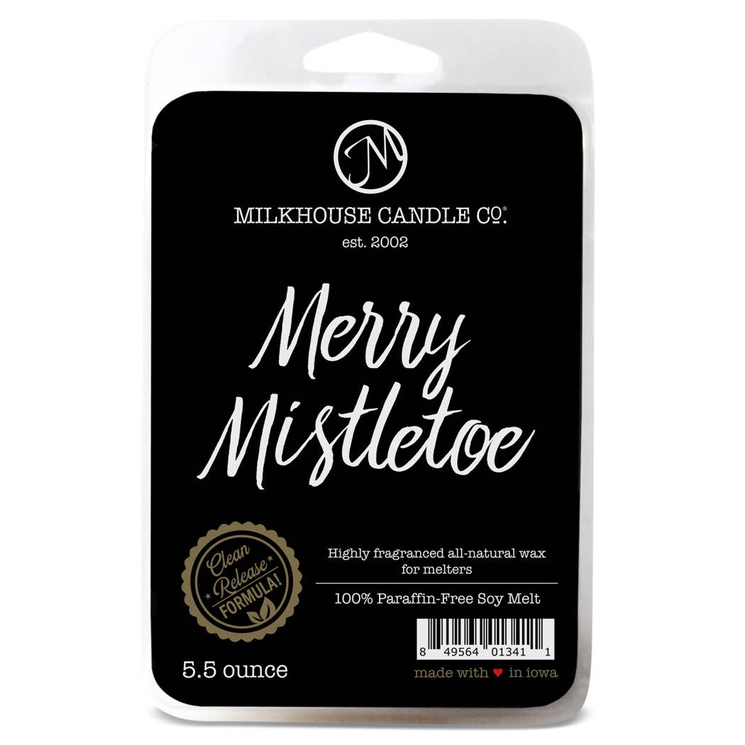 Milkhouse Candle Company - 5.5 oz Wax Melts: Merry Mistletoe