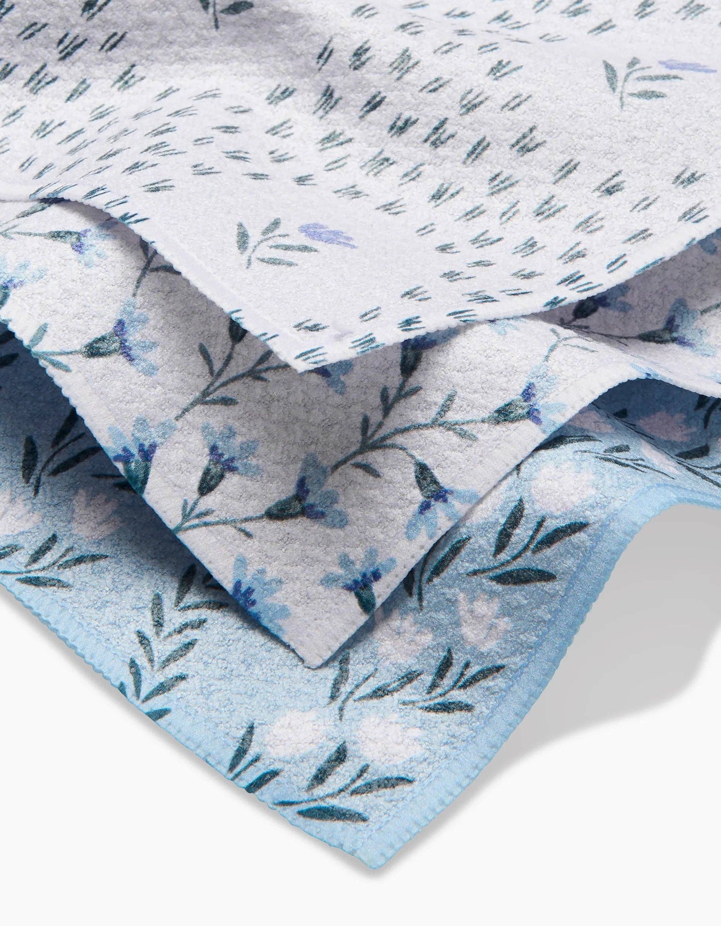 Geometry - Trailing Farmhouse Florals Dishcloth Set